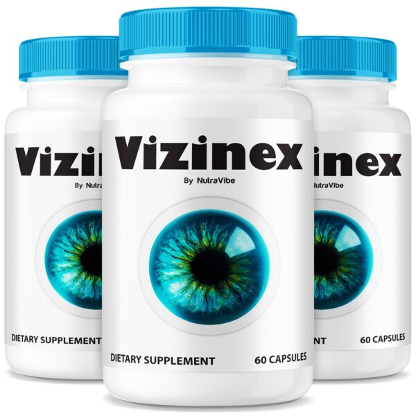 Paquete de cápsulas Vizinex cuidado ocular 180 unidades