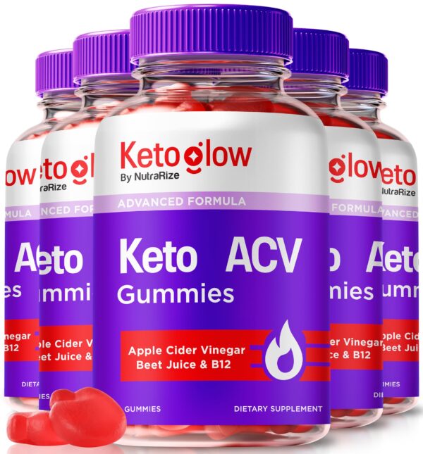 Gomitas KetoGlow ACV vinagre de manzana natural 1000mg
