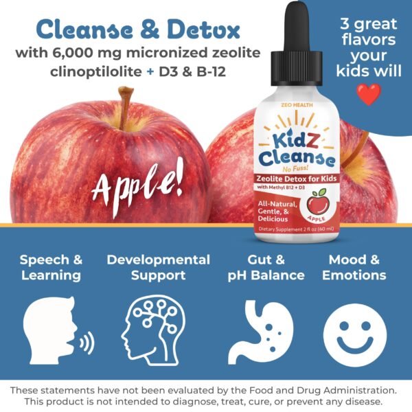 816B7WDksjL.jpg Suplemento Kidz Cleanse con zeolita y vitaminas para niños