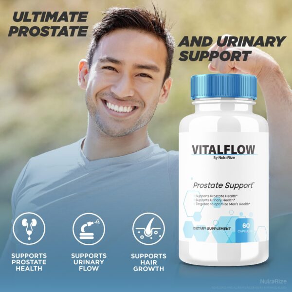 VitalFlow fórmula oficial para salud prostática y energía vital