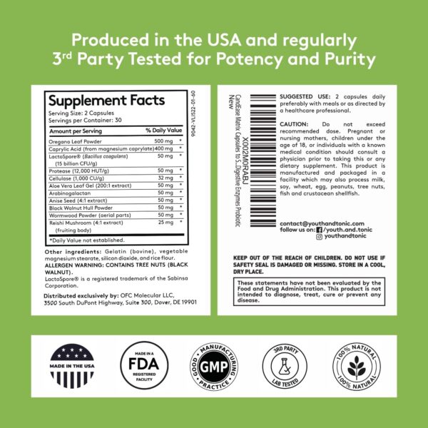 Suplemento CandEase formulado en USA con calidad certificada