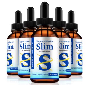 Frasco gotas líquidas Superconductor Slim para energía y bienestar