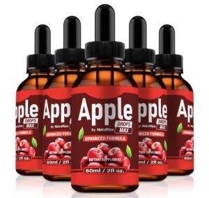 Apple Drops Max gotas líquidas extracto manzana frasco