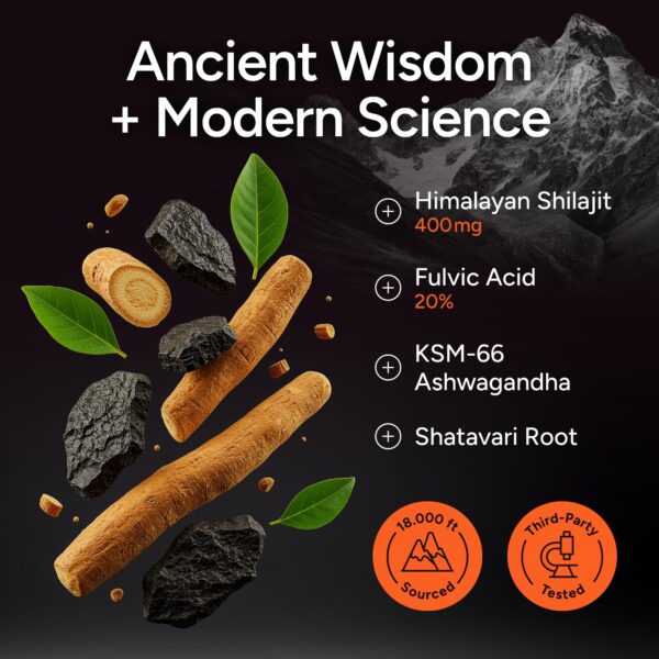 Presentacion Purify Life Shilajit gummies