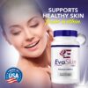 Cuidado diario de la piel con fórmula EvaSkin 180 cápsulas