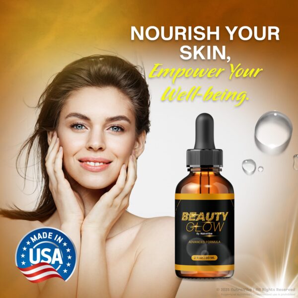 Gotas Beauty Glow para piel saludable y radiante de NutraVibe