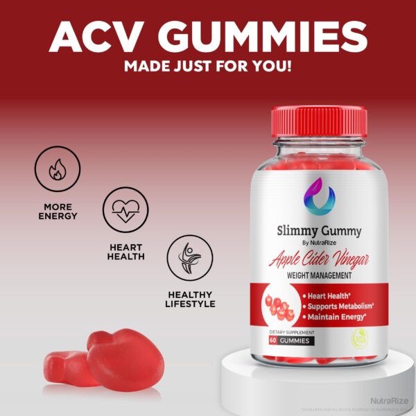 Slimmy Gummy gomitas con vinagre de manzana 1000 mg