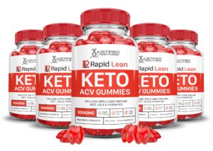 Rapid Lean Keto ACV Gummies golosinas veganas 300 gomitas