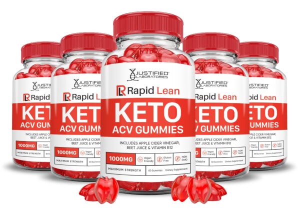 Rapid Lean Keto ACV Gummies golosinas veganas 300 gomitas