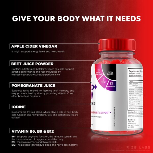 Gomitas cetogénicas Destiny sabor y efectividad rize labs