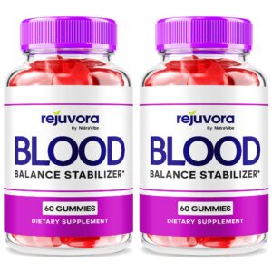 Paquete de gomitas NutraVibe Rejuvora 120 unidades