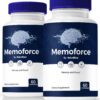 Memoforce Brain suplemento para memoria 120 cápsulas paquete doble