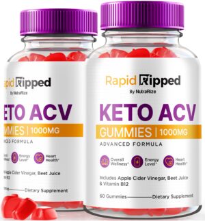 8177fXleqiL.jpg Gomitas NutraRize Rapid Ripped Keto ACV paquete 2
