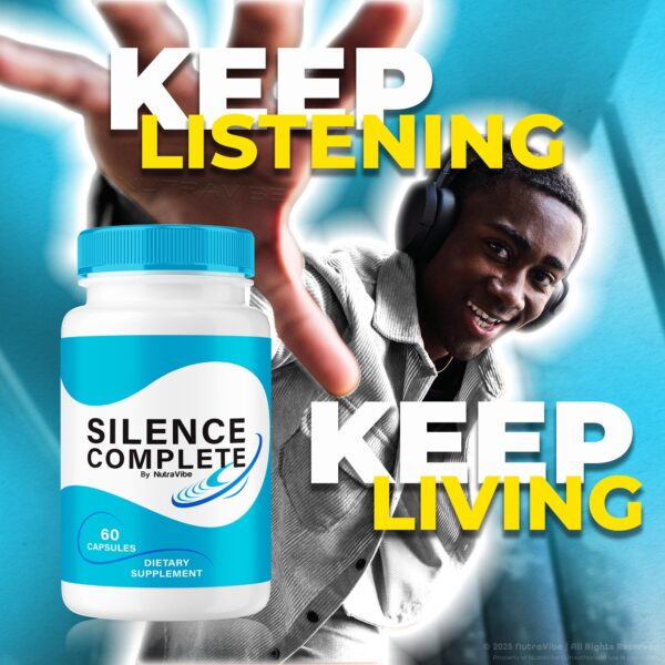 Suplemento nutricional Silence Complete para oídos