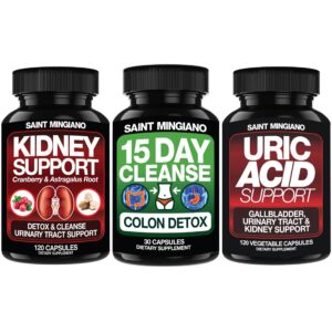 Saint Mingiano colon detox cápsulas frontal