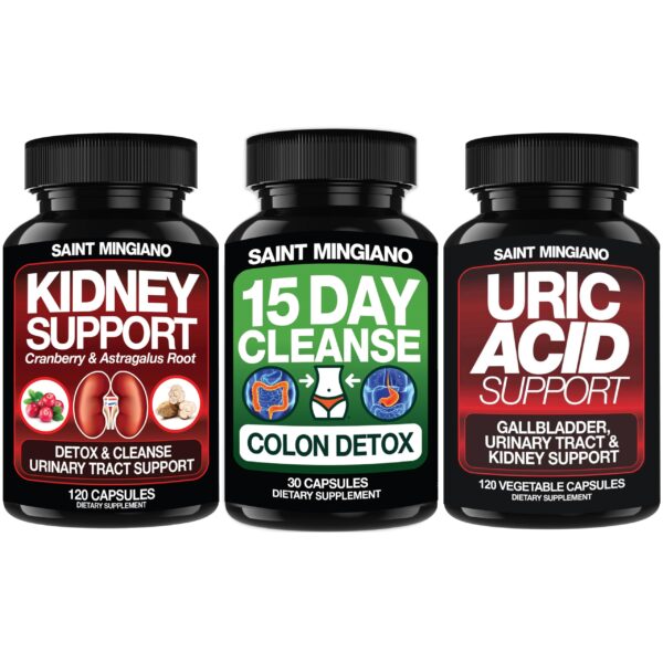 Saint Mingiano colon detox cápsulas frontal