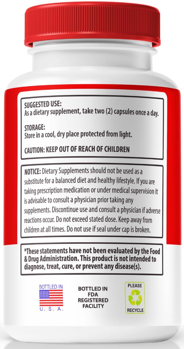 Frasco cápsulas VitalProBalance suplemento bienestar general