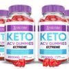 Paquete de gomitas Keto ACV con vitamina B12 y remolacha