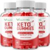 Paquete de 3 Vitality HQ Ketos Gummies suplementos keto y ACV