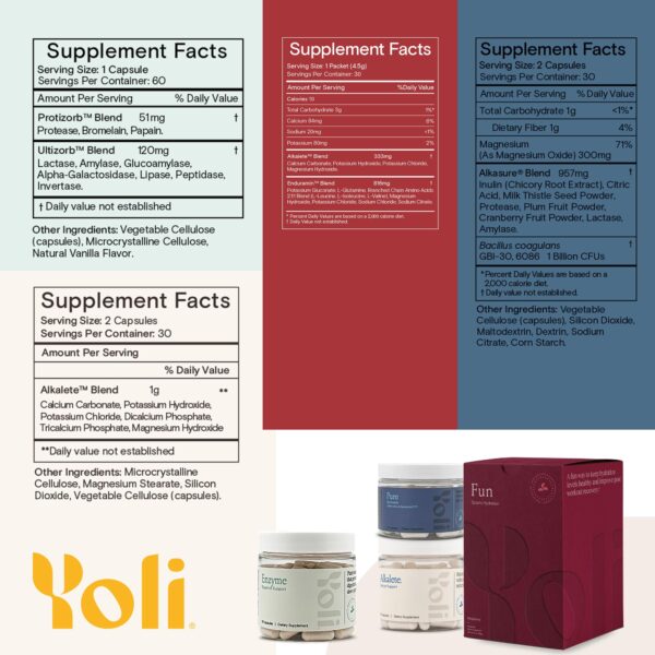 Yoli Fun polvo de electrolitos sabor frambuesa sin azúcar