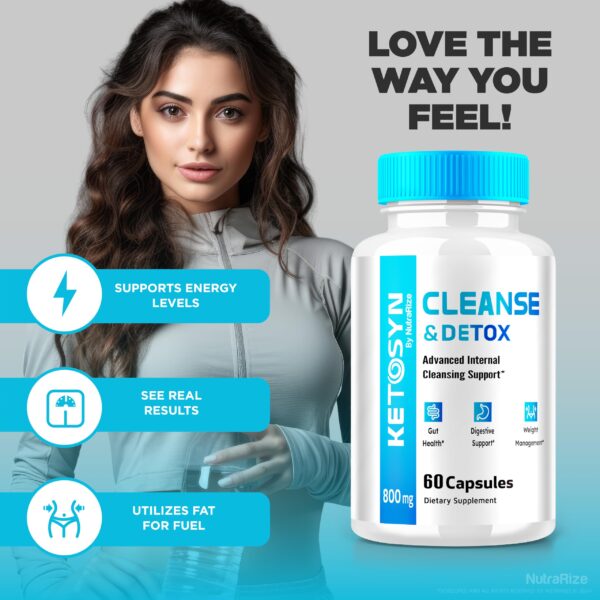 Suplemento Ketosyn cápsulas para metabolismo alto