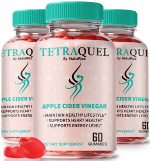 Gomitas Tetraquel ACV Keto frasco con 60 unidades