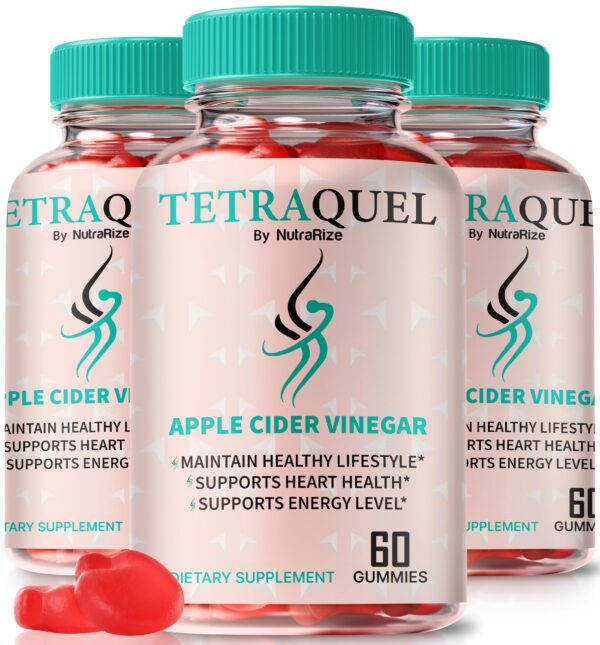 Gomitas Tetraquel ACV Keto frasco con 60 unidades