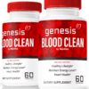 Paquete de cápsulas Genesis Blood Clean para detox y limpieza