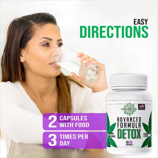 Caja de suplemento detox Epic Organicum para limpieza corporal