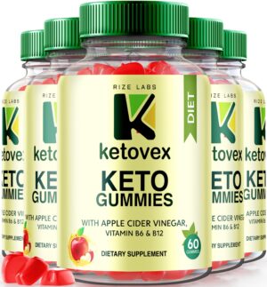 Paquete gomitas Ketovex Keto 300 unidades para pérdida de peso