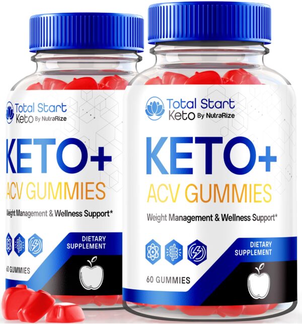 Gomitas Total Start Keto ACV pérdida peso 120 gomitas