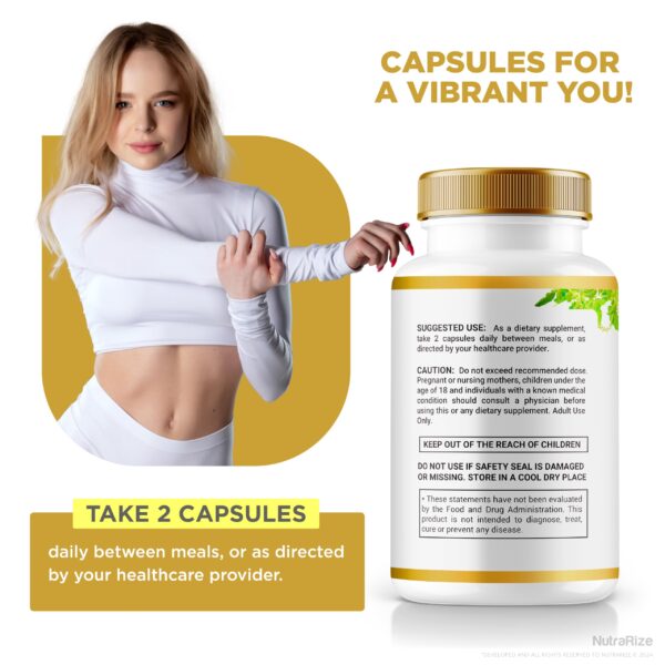 Cápsulas naturales Keto para apoyo diario en fitness y detox