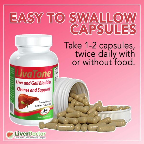 Livatone detox cápsulas para función digestiva óptima