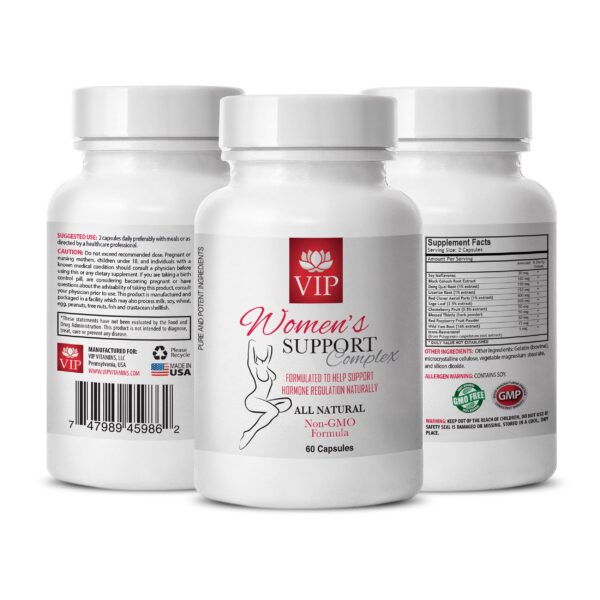 Suplementos menopausia cápsulas cohosh negro apoyo mujeres