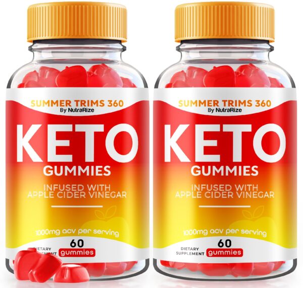 Gomas Keto Summer Trims 360 paquete de 2 para pérdida de peso
