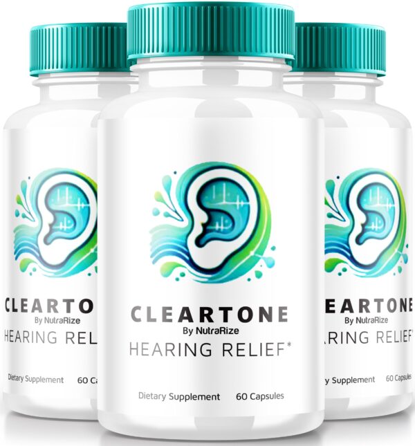 NutraRize ClearTone cápsulas auditivas 3 paquetes