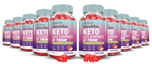 Ultra Prime Keto ACV gomitas extremo 2000mg paquete 10 frascos