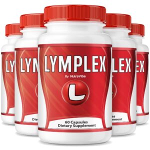 Frasco de Lymplex suplemento para detox y equilibrio natural