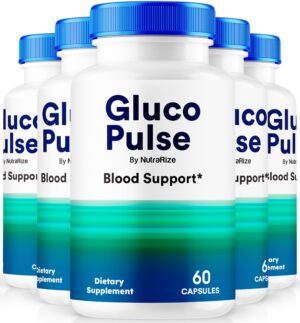Gluco Pulse cápsulas naturales para salud y energía pack de 5