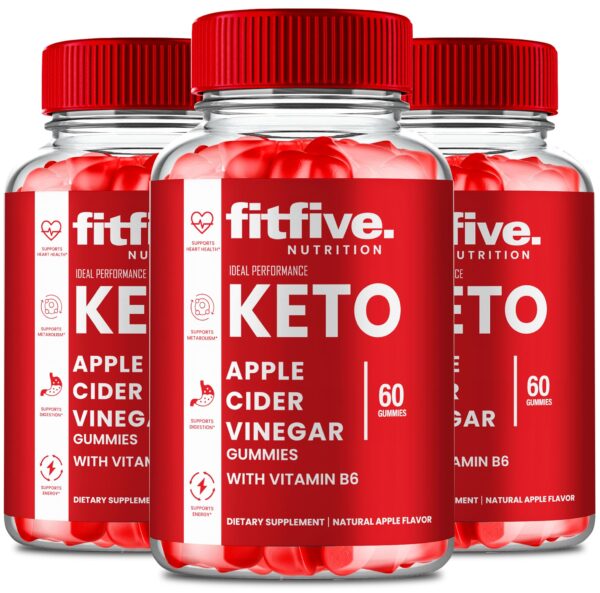 FitFIve Keto ACV gominolas 1000mg máxima potencia