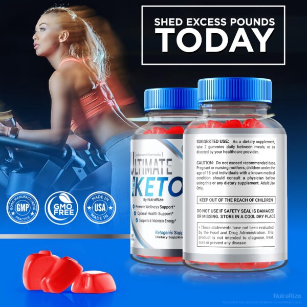 gomitas ultimate acv keto fórmula natural perdida peso