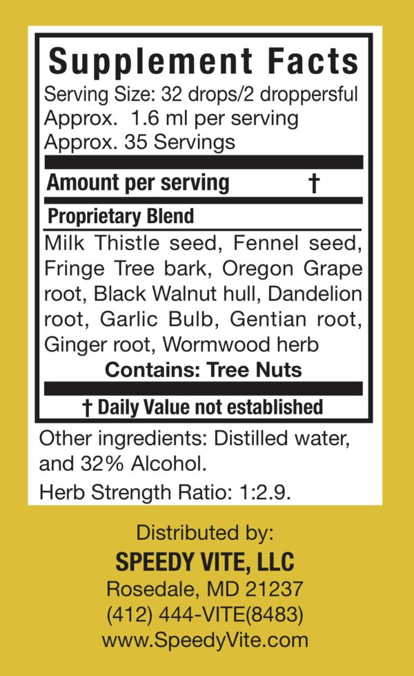 Detalle gotero SpeedyVite limpieza hepática