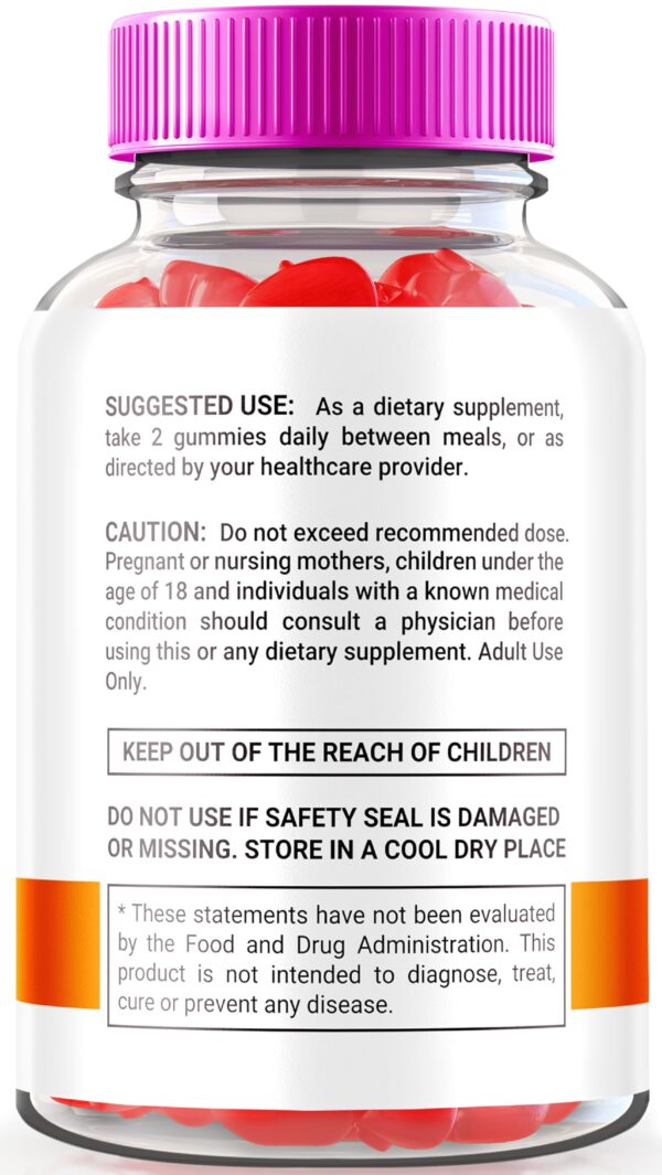 Gomitas naturales para manejo de peso y grasa abdominal