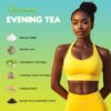 Skinny Teas té instantáneo sin cafeína para digestión y reducción de hinchazón