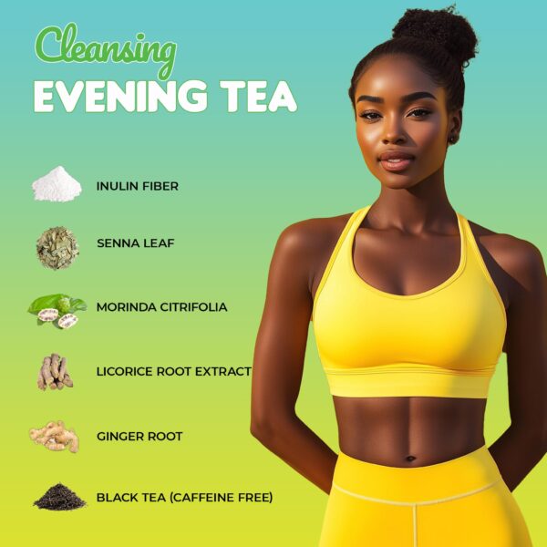 Skinny Teas té instantáneo sin cafeína para digestión y reducción de hinchazón