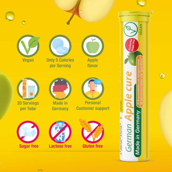 Conjunto de tubos de tabletas efervescentes