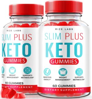 Gomitas Slim Plus Keto ACV rize labs envase frontal