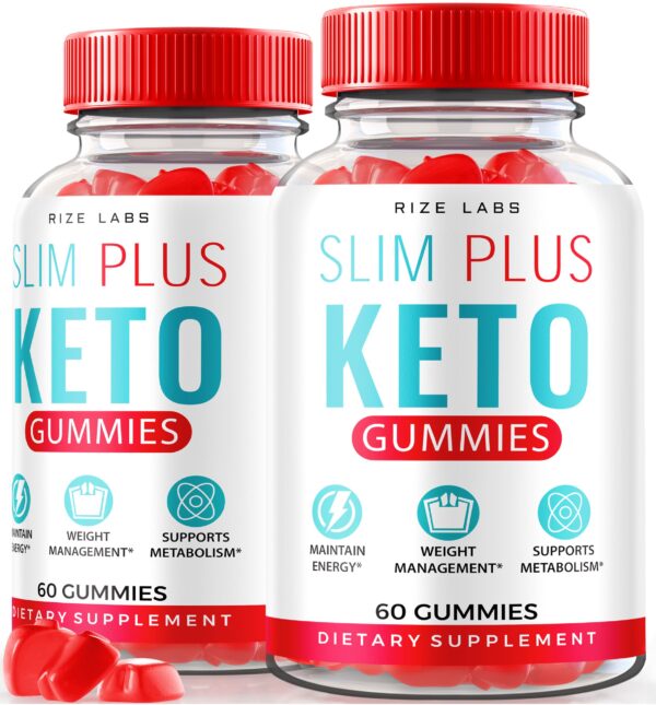 Gomitas Slim Plus Keto ACV rize labs envase frontal