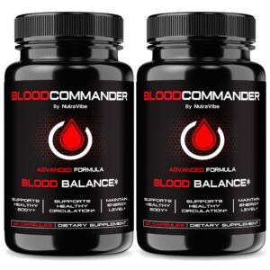 Frente de Blood Commander Pills envase