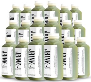 Botellas Jugo orgánico apio 16oz JRINK en caja congelado